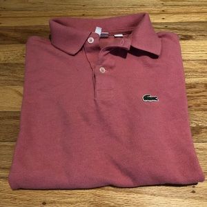 LACOSTE Polo Pink Size 14 Child’s